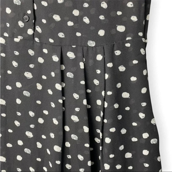 WAYF Black and White Polka Dot Dress - Picture 6 of 10